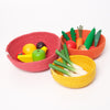 ReSpiin Jute Mini Bowl Set with Erzi Fruit | Fire | © Conscious Craft